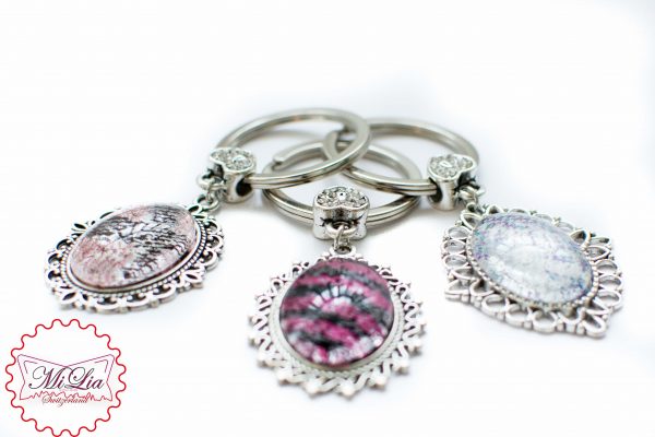 Cabochon Strass Keyfob - Image 2