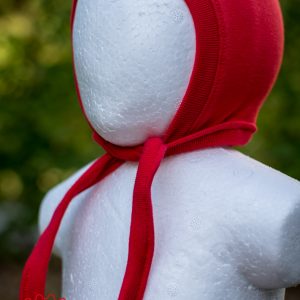 Newborn-Mütze rot
