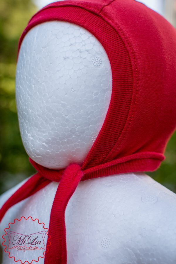 Newborn-Mütze rot - Image 3