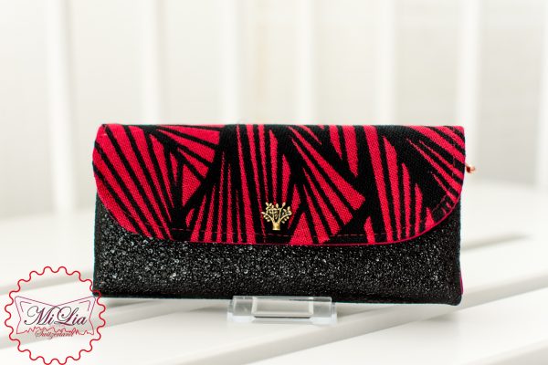 Geldbörse Big Magnetic Contra Red/Black