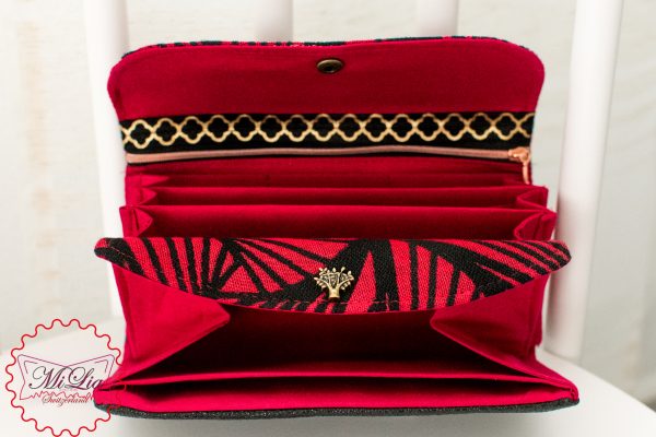 Geldbörse Big Magnetic Contra Red/Black - Image 6