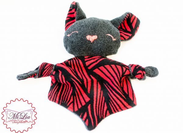 Custom Schnuffeltuch Fledermaus