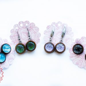 Cabochon Ohrring