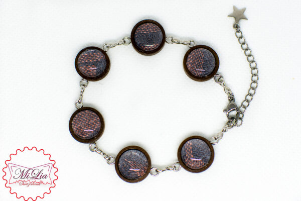 Cabochon Armband 6-gliedrig